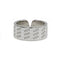 Bague 52 Cartier - Bague Double C en or blanc 750 58 Facettes 1180