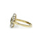 Bague 55 Bague en or 750‰ sertie d’un saphir et diamants 58 Facettes 1047