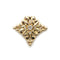 Broche Broche en or jaune 750‰ et diamants taille ancienne 58 Facettes 1023