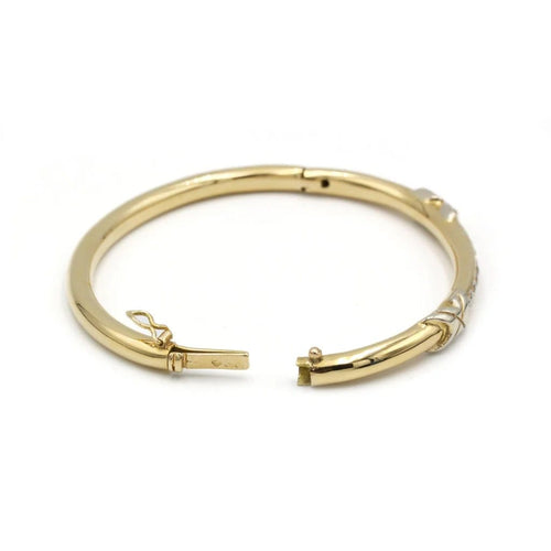 Bracelet Bracelet en or jaune 750‰ et diamants 58 Facettes 1053