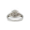 Bague 54 Bague en or blanc 750‰ sertie de diamants 58 Facettes 1056