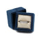 Bague 51 Bague double alliance en or blanc et diamants 58 Facettes 1077