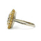 Bague 55 Bague marquise en or jaune et blanc 750‰ et diamants 58 Facettes 1079