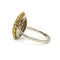 Bague 55 Bague marquise en or jaune et blanc 750‰ et diamants 58 Facettes 1079