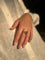 Bague 54 Bague en or jaune 750‰ avec citrine 58 Facettes 1094