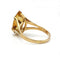 Bague 54 Bague en or jaune 750‰ avec citrine 58 Facettes 1094