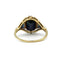 Bague 54 Bague en or jaune 750, saphir et diamants 58 Facettes 1169