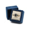 Bague 54 Bague en or jaune 750, saphir et diamants 58 Facettes 1169
