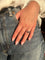 Bague 51 Bague en or blanc 750‰ avec rubis et diamants 58 Facettes 1106