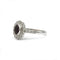 Bague 51 Bague en or blanc 750‰ avec rubis et diamants 58 Facettes 1106