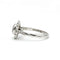 Bague 51 Bague en or blanc 750‰ avec rubis et diamants 58 Facettes 1106