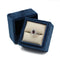 Bague 51 Bague en or blanc 750‰ avec rubis et diamants 58 Facettes 1106