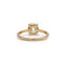 Bague 52 Solitaire - Bague en or rose 750‰ et diamant coussin 1,56 ct 58 Facettes 1038