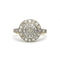 Bague 59 Bague en or jaune 750‰ et diamants 58 Facettes 1194