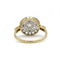 Bague 59 Bague en or jaune 750‰ et diamants 58 Facettes 1194