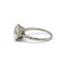 Bague 50 Solitaire Art déco - Bague en platine et diamant taille ancienne 58 Facettes 1044