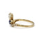 Bague 50 Bague duchesse XIXe siècle en or jaune, diamants, rubis et saphir 58 Facettes 1193