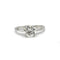 Bague 53 Solitaire - Bague en platine 950 sertie de diamants 58 Facettes 1039