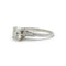 Bague 53 Solitaire - Bague en platine 950 sertie de diamants 58 Facettes 1039