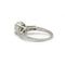 Bague 53 Solitaire - Bague en platine 950 sertie de diamants 58 Facettes 1039