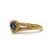 Bague 56 Mauboussin Rêve et Amour - Bague en or jaune 750 sertie saphir et diamants 58 Facettes 1091