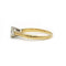 Bague 49 Solitaire - Bague en or jaune 750‰ et diamant 0,50 ct 58 Facettes 1096
