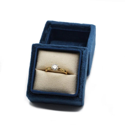 Bague 49 Solitaire - Bague en or jaune 750‰ et diamant 0,50 ct 58 Facettes 1096