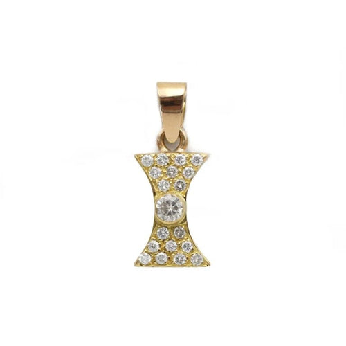 Pendentif Pendentif en or jaune 750‰ et diamants 58 Facettes 1115