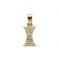 Pendentif Pendentif en or jaune 750‰ et diamants 58 Facettes 1115