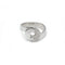 Bague 57 Dinh Van Double Sens - Bague en or blanc et diamants 58 Facettes 1095