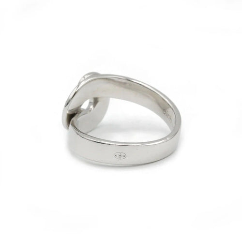 Bague 57 Dinh Van Double Sens - Bague en or blanc et diamants 58 Facettes 1095