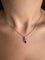 Collier Collier en or jaune avec rubis et diamants 58 Facettes 1107