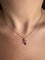 Collier Collier en or jaune avec rubis et diamants 58 Facettes 1107