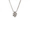 Collier Collier en or blanc 750‰ et diamants 58 Facettes 1108
