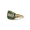 Bague 47 Bague en or jaune avec diamants et émeraudes 58 Facettes 1092