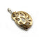 Pendentif Pendentif en or jaune 750‰, opale et diamants 58 Facettes 1128