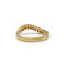 Bague 49 Demi-alliance - Bague en or jaune 750‰ et diamants 58 Facettes 1124
