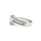 Bague 55 Bague en or blanc 18 carats et diamants 58 Facettes 1130