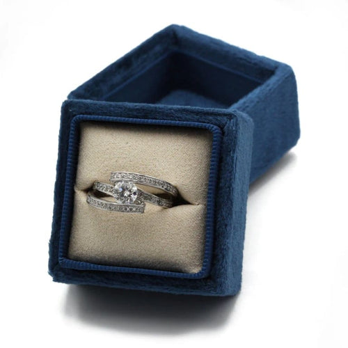 Bague 55 Bague en or blanc 18 carats et diamants 58 Facettes 1130