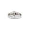 Bague 55 Bague en or blanc 750‰ et diamants 58 Facettes 1144