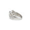 Bague 54 Bague en or blanc 750‰ avec saphirs et diamants 58 Facettes 1143