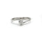 Bague 54 Solitaire - Bague en or blanc et diamant taille brillant 0,28 ct 58 Facettes 1147