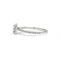 Bague 51 Bague en or blanc et diamants 58 Facettes 1146