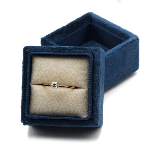 Bague 52 Solitaire - Bague en or jaune 18K et diamant 0,20 ct 58 Facettes 1167