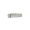 Bague 49 Bague en or blanc 750‰ avec diamants 58 Facettes 1145