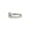 Bague 49 Bague en or blanc 750‰ avec diamants 58 Facettes 1145