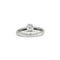 Bague 49 Bague en or blanc 750‰ avec diamants 58 Facettes 1145