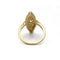 Bague 50 Bague marquise en or jaune 750‰ et diamants taille ancienne 58 Facettes 1188