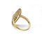 Bague 50 Bague marquise en or jaune 750‰ et diamants taille ancienne 58 Facettes 1188