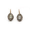 Boucles d'oreilles Boucles d’oreilles en or jaune 750‰ et diamants 58 Facettes 1218